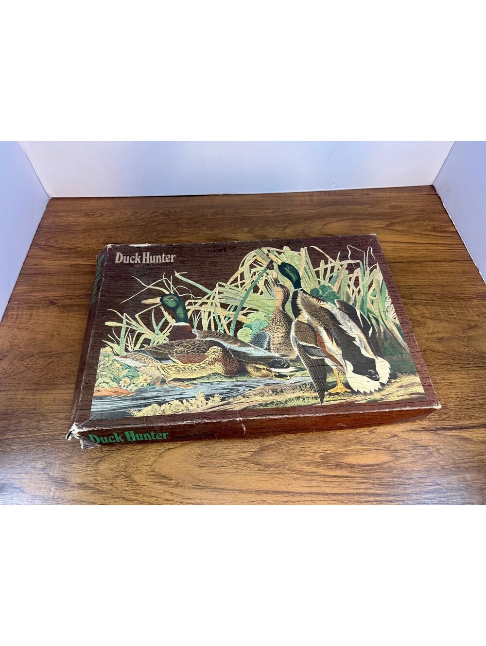 Vintage 1980 Duck Hunter Board Game Watts Waterfowl Hunting Bird Identification